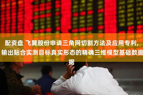 配资盘 飞翼股份申请三角网切割方法及应用专利, 输出贴合实测目标真实形态的精确三维模型基础数据