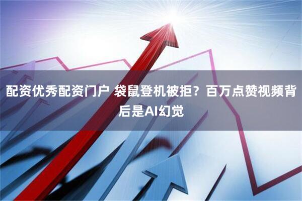 配资优秀配资门户 袋鼠登机被拒？百万点赞视频背后是AI幻觉